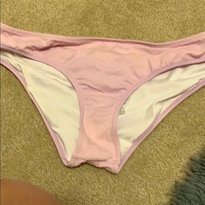 Pink bikini bottom